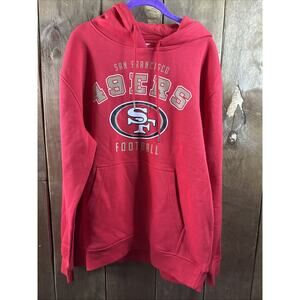 Starter G-III for Her By Carl Banks San Francisco 49ers Red Hoodie Large